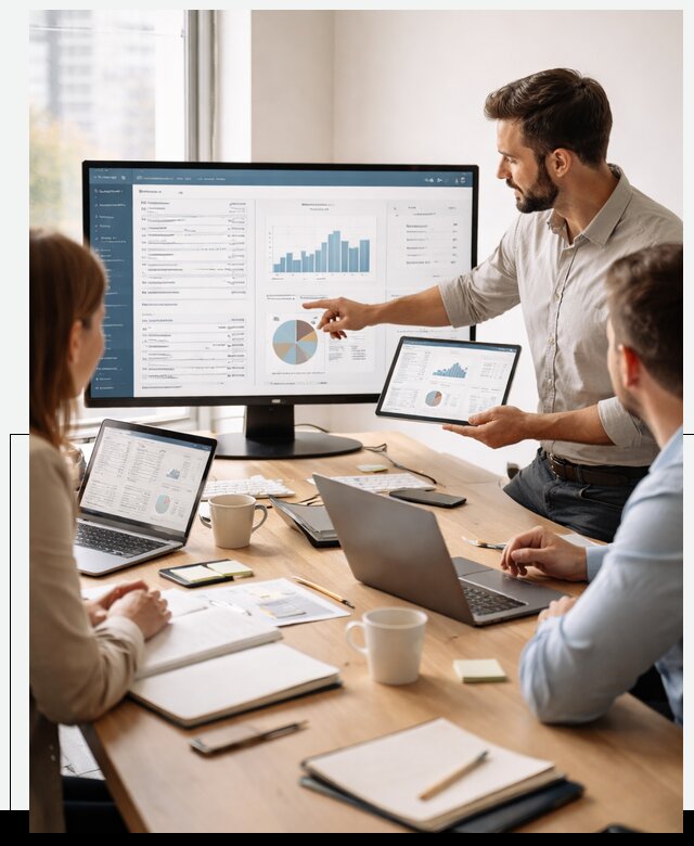 Разработка и внедрение ERP систем под бизнес в Череповце