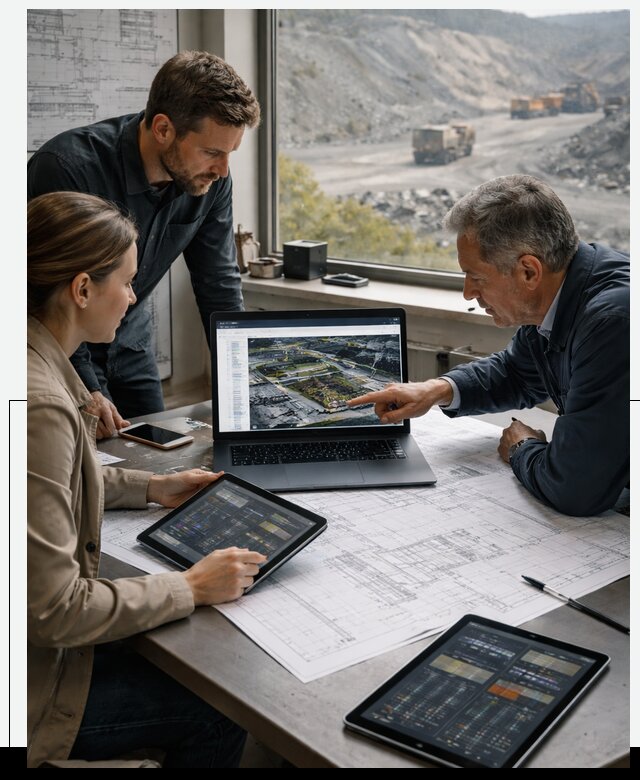 Разработка и внедрение систем для горнодобычи в Череповце