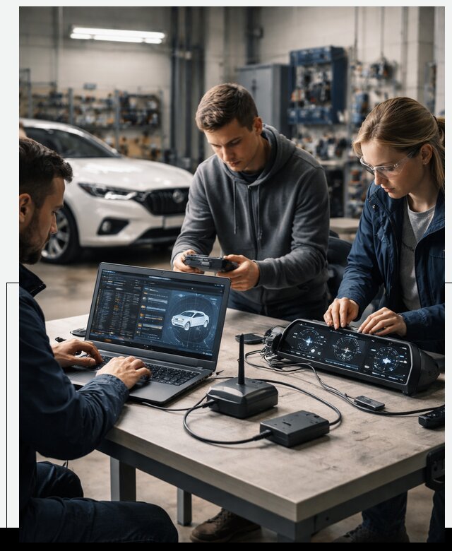 Разработка Connected Car и ПО для автопрома в Череповце