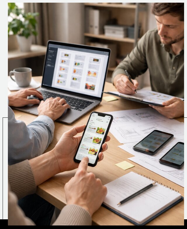 Разработка мобильного приложения торговой сети в Череповце