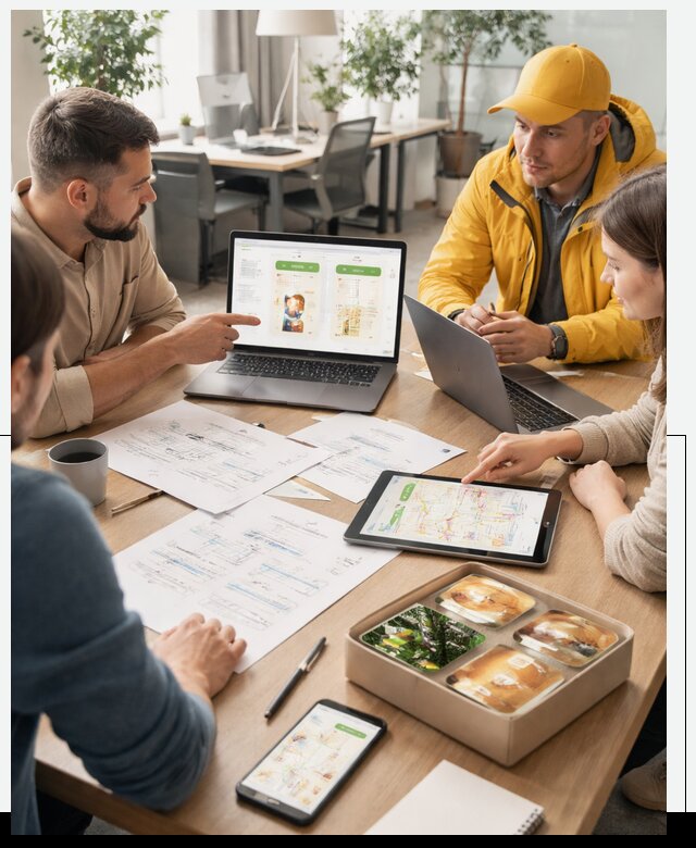 Разработка агрегатора доставки еды в Череповце от 15332 р., АвикейЧрп